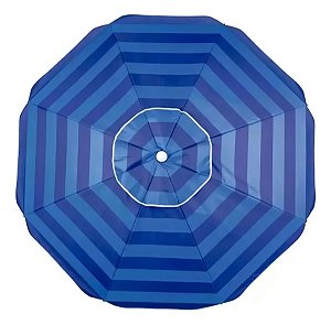 Guarda Sol Grande Articulado Praia Piscina 2,6m Cor Sortida