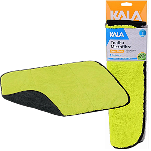 Toalha Microfibra Macia Dupla Face 45cmx38cm Kala