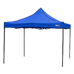 Tenda Gazebo Dobrável Pagoda Azul 3x3m 327998 Kala Praia