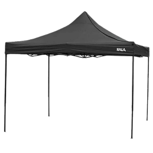 Tenda Gazebo Dobravel Pagoda 3x3m Preto Kala Camping Praia