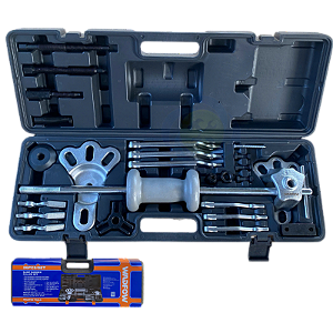 Kit Jogo Extrator Rolamentos 26 Peças + Marreta Dinâmica
