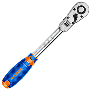 Catraca Para Soquete Encaixe 1/2" Reversível e Articulada
