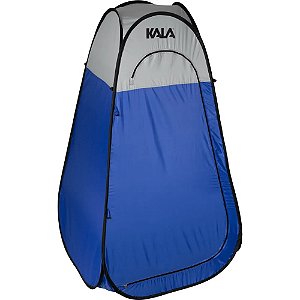 Barraca Banheiro Trocador Azul Pop Up Kala Portatil Camping
