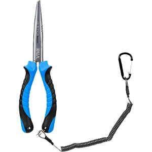 Alicate De Pesca Abre Anéis Corta Linha Crimpa Forjado