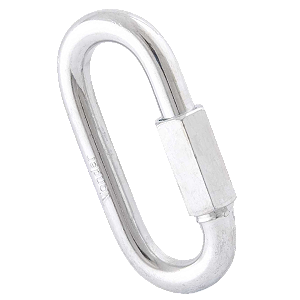 Mosquetão Reto Com Rosca 3/8" VONDER