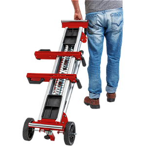 Suporte Bancada Portátil Para Serra Meia Esquadria 12" Roda