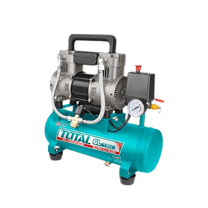 Compressor de Ar Total 6L Isento Óleo 67Db 220V 1,5HP