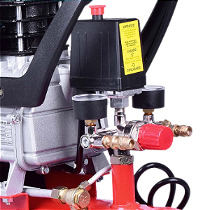 Compressor de Ar 2HP 24 Litros 8 Bar 127V - WORKER