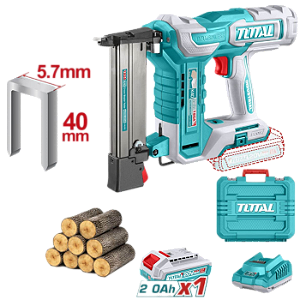 Grampeador A Bateria 20V K10-K40 Completo Maleta Brushless