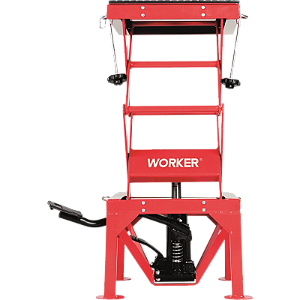 Elevador Hidráulico Para Motocicleta 130kg - Worker