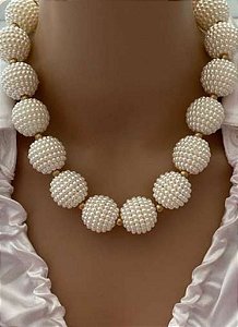COLAR BOLOTA PEROLA