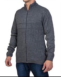 BLUSA  LÃ MASCULINA ZIPPER P