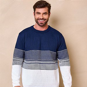 BLUSA DEGRADE MASCULINA MARINHO