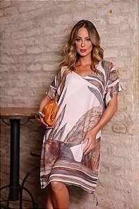 VESTIDO CREPE FRESQUINHO VERÃO