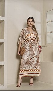 VESTIDO BRISA TROPICAL LONGO