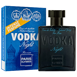 Perfume Masculino Vodka Night Paris Elysees Masc. 100 Ml