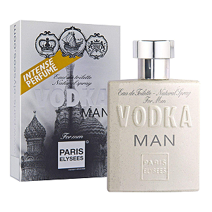 Perfume Masculino Vodka Man Paris Elysees Edt 100ml