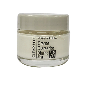 Creme Facial Clareador Dia Fps 70 Clear Pele Abelha Rainha