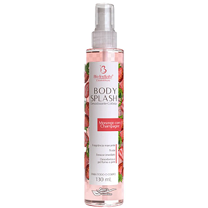 BODY SPLASH MORANGO COM CHAMPAGNE BIO INSTINTO 130 ML