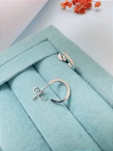 BRINCO DE ARGOLINHA P FINA - AÇO INOX