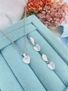 CONJ. CORAÇÃO ZIRCONIA - AÇO INOX