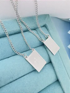 ESCAPULÁRIO CRUZ/ESTRELA DE DAVI - AÇO INOXIDÁVEL