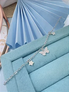 PULSEIRA BORBOLETA 18CM - AÇO INOX.