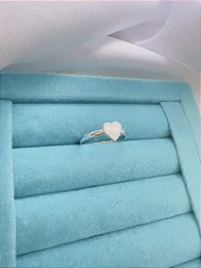 ANEL CORAÇÃO 7MM - AÇO INOXIDÁVEL