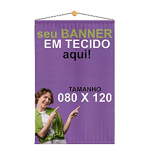 Banner em tecido 080 x 120