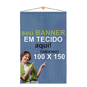 Banner em tecido 100 x 150