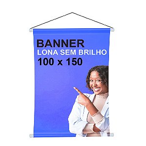 Banner lona 100 x 150