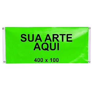 Faixa 400 x 100