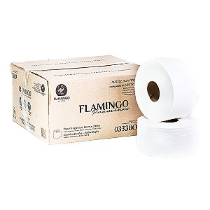 PAPEL HIG ROLÃO FD LUXO 200mX10cm 28g C/8 RL