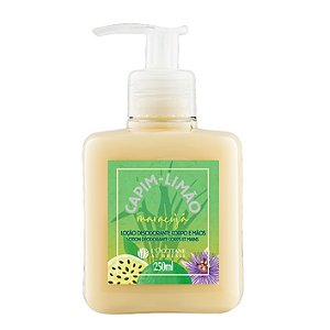 Loção Desodorante Corpo e Mãos Capim-Limão Maracujá 250ml