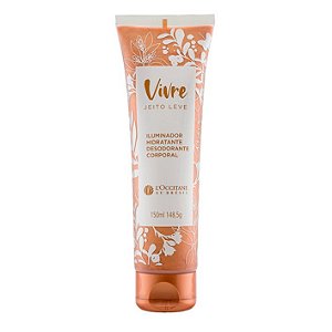 Iluminador Hidratante Desodorante Corporal Jeito Leve 150ml