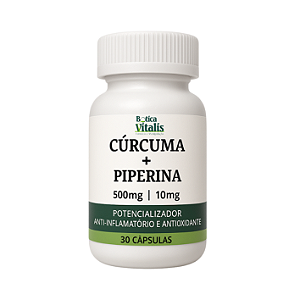 Cúrcuma 500mg´+ Piperina 10mg