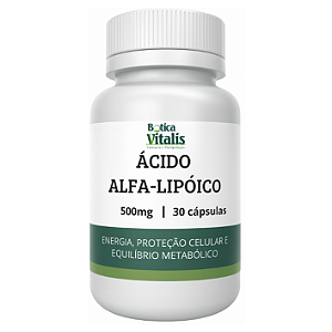 Ácido Alfa-Lipóico 500mg