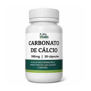 Carbonato de Cálcio 500mg