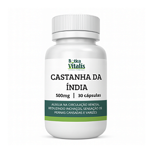 Castanha da Índia 500mg