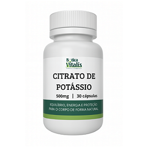Citrato de Potássio 500mg