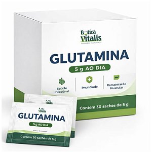 Glutamina-L 5g - Sachês