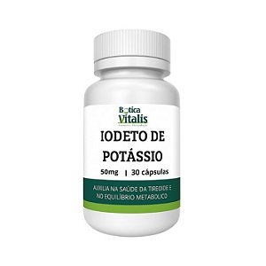 Iodeto de Potássio 50mg e 100mg