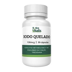 Iodo Quelado 130mcg