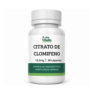 Citrato de Clomifeno 12,5mg e 25mg