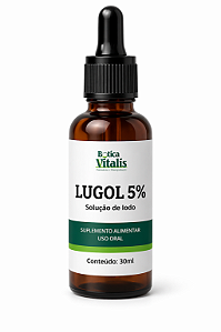 Lugol 5% (Iodo + Iodeto de potássio)