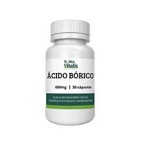 Ácido Bórico Vaginal 600mg