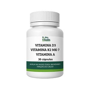 Vitamina D + Vitamina K2 MK-7 + Vitamina A