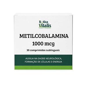 Metilcobalamina 1000mcg Comprimido Sublingual