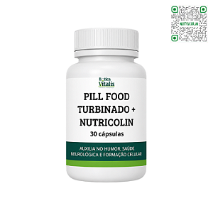 Pill Food Turbinado + Nutricolin® 100mg