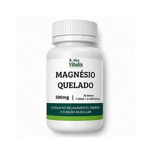 Magnésio Quelado 500mg